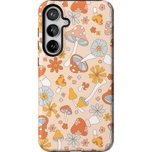image:imageCasely Galaxy S24 Plus Case  The Boyfriend Collection  Slate Blue  Essential Slim DualLayer Protective DesignMushroom Magic  Retro Floral