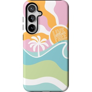 image:imageCasely Galaxy S24 Plus Case  The Boyfriend Collection  Slate Blue  Essential Slim DualLayer Protective DesignPura Vida  Tropical Dreams