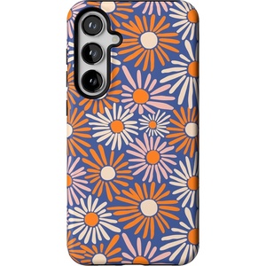 image:imageCasely Galaxy S24 Plus Case  The Boyfriend Collection  Slate Blue  Essential Slim DualLayer Protective DesignSpring Forward  Daisy Floral