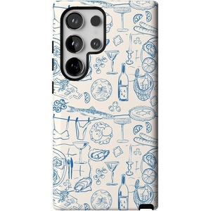image:imageCasely Galaxy S24 Ultra Case  Ride The Wave  Pastel Rainbow Lined  Essential Slim DualLayer Protective DesignAmalfi Aperitivo  Dolce Vita