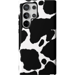 image:imageCasely Galaxy S24 Ultra Case  Ride The Wave  Pastel Rainbow Lined  Essential Slim DualLayer Protective DesignCurrent MOOd  Cow Print