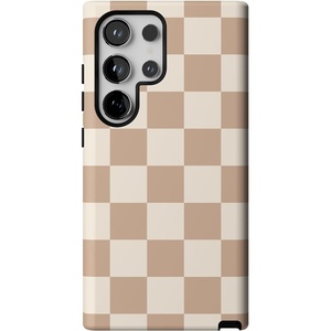 image:imageCasely Galaxy S24 Ultra Case  Ride The Wave  Pastel Rainbow Lined  Essential Slim DualLayer Protective DesignFit Check  Neutral Checkerboard