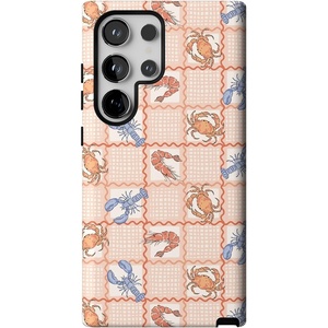 image:imageCasely Galaxy S24 Ultra Case  Ride The Wave  Pastel Rainbow Lined  Essential Slim DualLayer Protective DesignOn the Cape  Coastal Summer