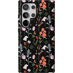 image:imageCasely Galaxy S24 Ultra Case  Ride The Wave  Pastel Rainbow Lined  Essential Slim DualLayer Protective DesignSecret Garden  Mixed Floral