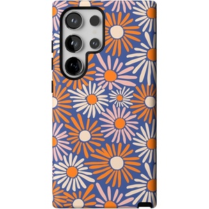 image:imageCasely Galaxy S24 Ultra Case  Ride The Wave  Pastel Rainbow Lined  Essential Slim DualLayer Protective DesignSpring Forward  Daisy Floral