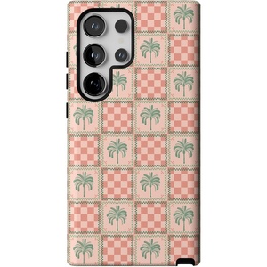 image:imageCasely Galaxy S24 Ultra Case  Ride The Wave  Pastel Rainbow Lined  Essential Slim DualLayer Protective DesignThe Social Club  Palm Beach
