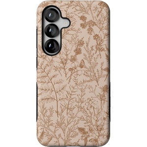 image:imageCasely Galaxy S25 Case  Pura Vida  Coastal Checkers  Bold Protective Design  Compatible with MagSafeBeige Garden  Neutral Floral
