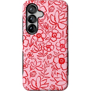 image:imageCasely Galaxy S25 Case  Pura Vida  Coastal Checkers  Bold Protective Design  Compatible with MagSafeBlush Garden  Floral Doodle