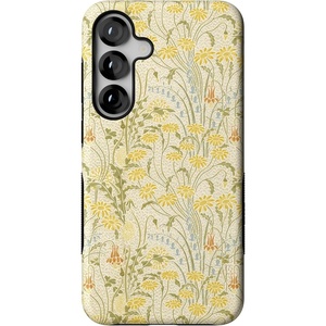 image:imageCasely Galaxy S25 Case  Pura Vida  Coastal Checkers  Bold Protective Design  Compatible with MagSafeBoho Blooms  Golden Floral