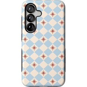image:imageCasely Galaxy S25 Case  Pura Vida  Coastal Checkers  Bold Protective Design  Compatible with MagSafeChelsea Checker  Starlight Tiles