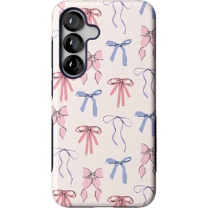 image:imageCasely Galaxy S25 Case  Pura Vida  Coastal Checkers  Bold Protective Design  Compatible with MagSafeCoquette Girlie  Pastel Bows
