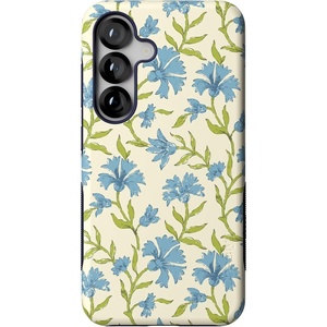 image:imageCasely Galaxy S25 Case  Pura Vida  Coastal Checkers  Bold Protective Design  Compatible with MagSafeGarden Breeze  Seaside Vines