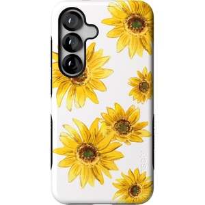 image:imageCasely Galaxy S25 Case  Pura Vida  Coastal Checkers  Bold Protective Design  Compatible with MagSafeGolden Garden  Yellow Sunflower