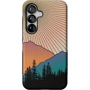 image:imageCasely Galaxy S25 Case  Pura Vida  Coastal Checkers  Bold Protective Design  Compatible with MagSafeGolden Hour  Mountain Sunset