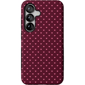 image:imageCasely Galaxy S25 Case  Pura Vida  Coastal Checkers  Bold Protective Design  Compatible with MagSafeHeart Noir  Tiny Hearts
