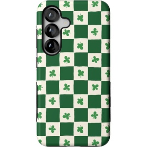 image:imageCasely Galaxy S25 Case  Pura Vida  Coastal Checkers  Bold Protective Design  Compatible with MagSafeLucky You  Shamrock