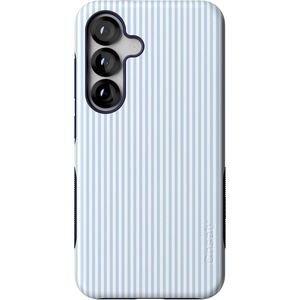image:imageCasely Galaxy S25 Case  Pura Vida  Coastal Checkers  Bold Protective Design  Compatible with MagSafeMarina Lines  Tiny Pinstripe