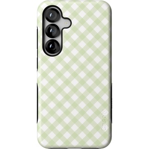 image:imageCasely Galaxy S25 Case  Pura Vida  Coastal Checkers  Bold Protective Design  Compatible with MagSafeMint Lattice  Sunday Best