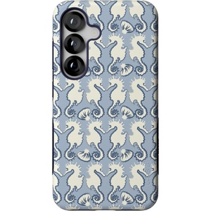 image:imageCasely Galaxy S25 Case  Pura Vida  Coastal Checkers  Bold Protective Design  Compatible with MagSafeSeahorse Drift  Coastal Blues