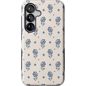 image:imageCasely Galaxy S25 Case  Pura Vida  Coastal Checkers  Bold Protective Design  Compatible with MagSafeSeaside Stitch  Vintage Roses
