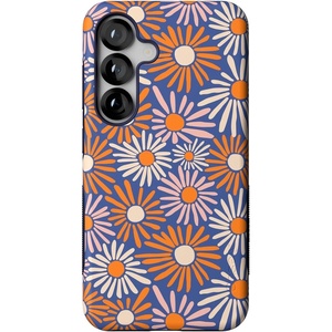 image:imageCasely Galaxy S25 Case  Pura Vida  Coastal Checkers  Bold Protective Design  Compatible with MagSafeSpring Forward  Daisy Floral