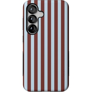 image:imageCasely Galaxy S25 Case  Pura Vida  Coastal Checkers  Bold Protective Design  Compatible with MagSafeSunday in Brooklyn  Blue Stripes