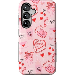image:imageCasely Galaxy S25 Case  Pura Vida  Coastal Checkers  Bold Protective Design  Compatible with MagSafeThats Amore  Valentines
