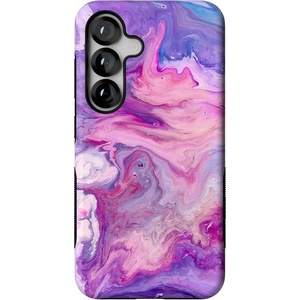 image:imageCasely Galaxy S25 Case  Pura Vida  Coastal Checkers  Bold Protective Design  Compatible with MagSafeTie Dying Over You  Purple Marble