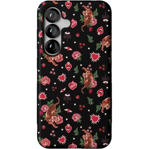 image:imageCasely Galaxy S25 Case  Pura Vida  Coastal Checkers  Bold Protective Design  Compatible with MagSafeWild at Heart  Tiger