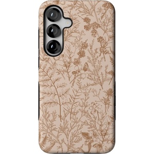 image:imageCasely Galaxy S25 Plus Case  Chateau Pups  French Dog  Bold Protective Design  Compatible with MagSafeBeige Garden  Neutral Floral