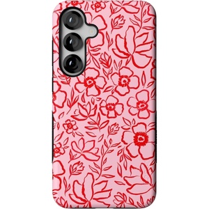 image:imageCasely Galaxy S25 Plus Case  Chateau Pups  French Dog  Bold Protective Design  Compatible with MagSafeBlush Garden  Floral Doodle
