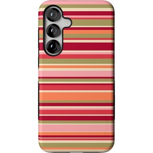 image:imageCasely Galaxy S25 Plus Case  Chateau Pups  French Dog  Bold Protective Design  Compatible with MagSafeCitrus Stripes  Poolside Print