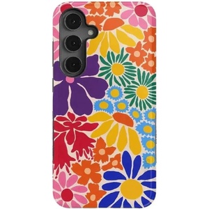image:imageCasely Galaxy S25 Plus Case  Chateau Pups  French Dog  Bold Protective Design  Compatible with MagSafeFlower Patch  MultiColor Floral
