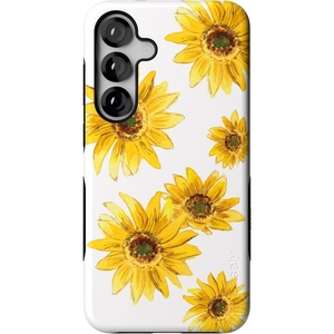 image:imageCasely Galaxy S25 Plus Case  Chateau Pups  French Dog  Bold Protective Design  Compatible with MagSafeGolden Garden  Yellow Sunflower