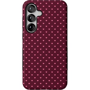 image:imageCasely Galaxy S25 Plus Case  Chateau Pups  French Dog  Bold Protective Design  Compatible with MagSafeHeart Noir  Tiny Hearts