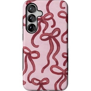 image:imageCasely Galaxy S25 Plus Case  Chateau Pups  French Dog  Bold Protective Design  Compatible with MagSafeLove Me Knot  Mauve Bow