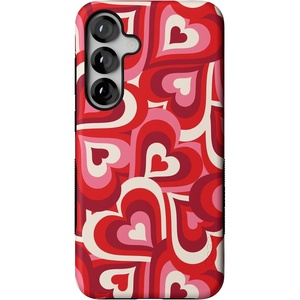 image:imageCasely Galaxy S25 Plus Case  Chateau Pups  French Dog  Bold Protective Design  Compatible with MagSafeLove Song Remix  Ombre Hearts