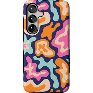 image:imageCasely Galaxy S25 Plus Case  Chateau Pups  French Dog  Bold Protective Design  Compatible with MagSafeMidnight Color Splash  Abstract Retro