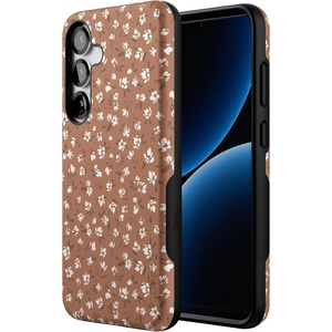 image:imageCasely Galaxy S25 Plus Case  Chateau Pups  French Dog  Bold Protective Design  Compatible with MagSafeMocha Meadow  Tiny Flowers