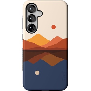 image:imageCasely Galaxy S25 Plus Case  Chateau Pups  French Dog  Bold Protective Design  Compatible with MagSafeOpposites Attract  Day  Night Mountains