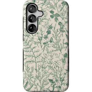 image:imageCasely Galaxy S25 Plus Case  Chateau Pups  French Dog  Bold Protective Design  Compatible with MagSafeSage Garden  Green Floral