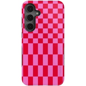image:imageCasely Galaxy S25 Plus Case  Chateau Pups  French Dog  Bold Protective Design  Compatible with MagSafeVibe Check  Pink Checkerboard