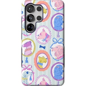 image:imageCasely Galaxy S25 Ultra Case  Mystic Meadow  Green Gardens  Bold Protective Design  Compatible with MagSafeChateau Pups  French Dog