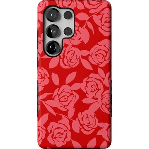 image:imageCasely Galaxy S25 Ultra Case  Mystic Meadow  Green Gardens  Bold Protective Design  Compatible with MagSafeFinal Rose  Red  Pink Floral