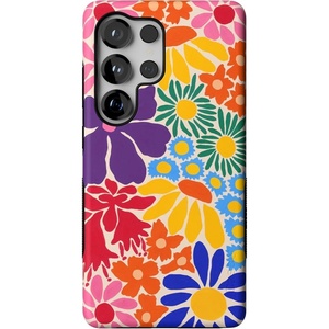 image:imageCasely Galaxy S25 Ultra Case  Mystic Meadow  Green Gardens  Bold Protective Design  Compatible with MagSafeFlower Patch  MultiColor Floral