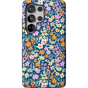 image:imageCasely Galaxy S25 Ultra Case  Mystic Meadow  Green Gardens  Bold Protective Design  Compatible with MagSafeFull Bloom  Navy Floral