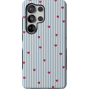 image:imageCasely Galaxy S25 Ultra Case  Mystic Meadow  Green Gardens  Bold Protective Design  Compatible with MagSafeLove Lines  Blue Stripes