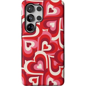 image:imageCasely Galaxy S25 Ultra Case  Mystic Meadow  Green Gardens  Bold Protective Design  Compatible with MagSafeLove Song Remix  Ombre Hearts