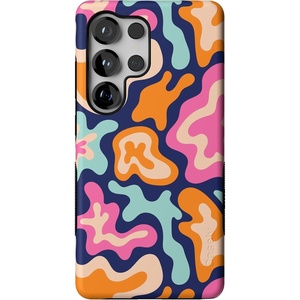 image:imageCasely Galaxy S25 Ultra Case  Mystic Meadow  Green Gardens  Bold Protective Design  Compatible with MagSafeMidnight Color Splash  Abstract Retro