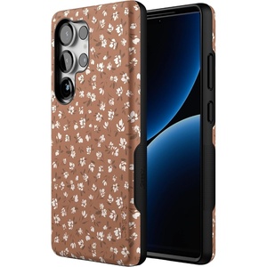 image:imageCasely Galaxy S25 Ultra Case  Mystic Meadow  Green Gardens  Bold Protective Design  Compatible with MagSafeMocha Meadow  Tiny Flowers